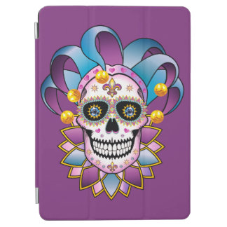 Colorful Jester Skull iPad Air Cover