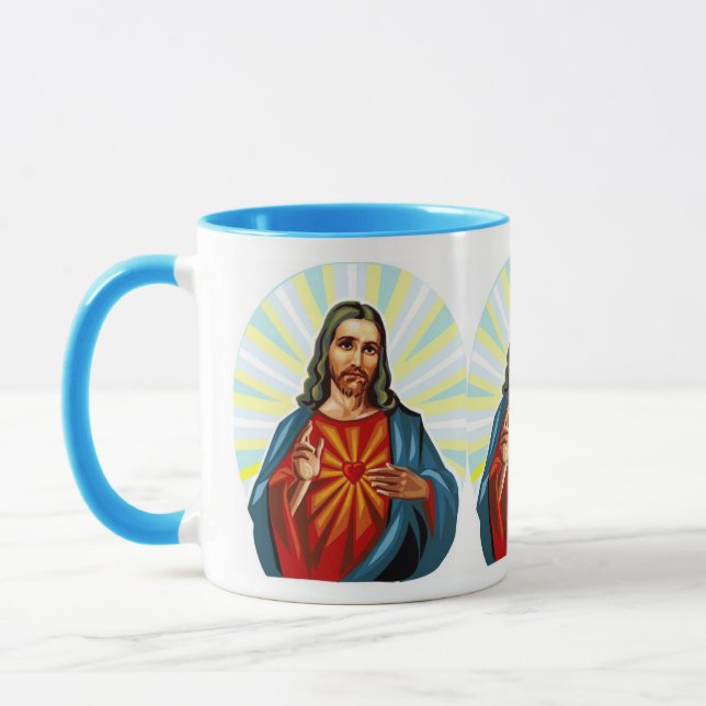 Colorful Jesus Mug (Left)