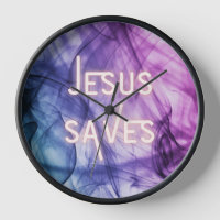 Colorful Jesus Saves