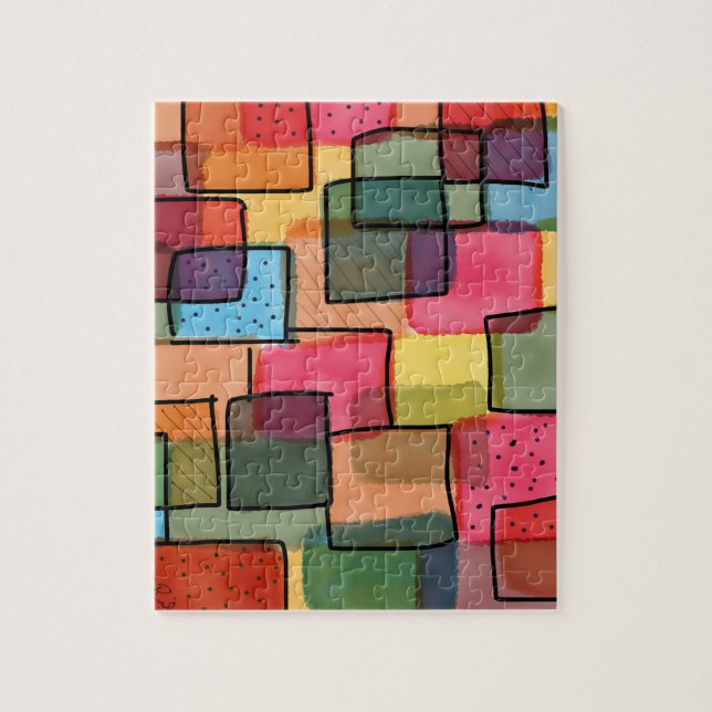 colorful  jigsaw puzzle (Vertical)