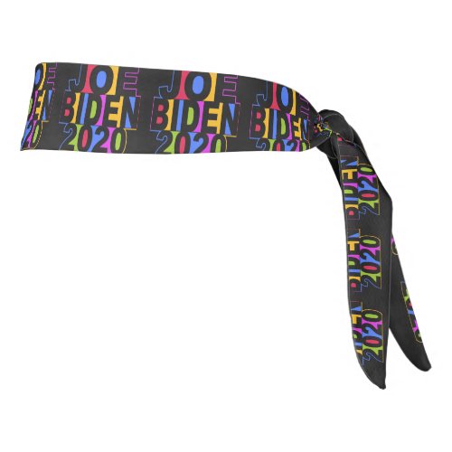 Colorful JOE BIDEN 2020 headband
