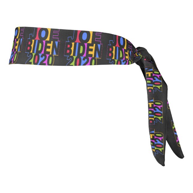 Colorful JOE BIDEN 2020 headband (Rotate 90)