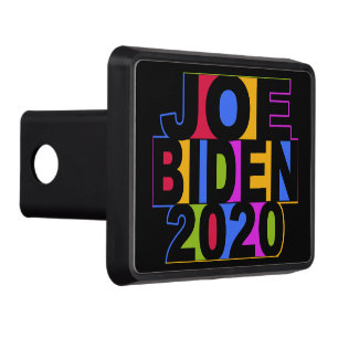 Colorful JOE BIDEN 2020 hitch cover