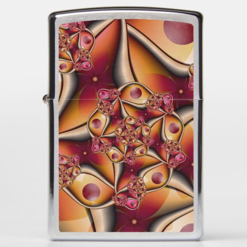 Colorful Joy Abstract and Plastic Fantasy Fractal Zippo Lighter