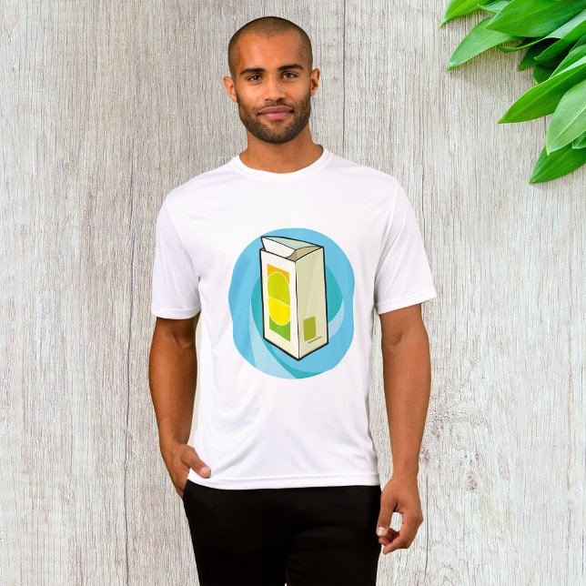 Colorful Juice Carton Modern Minimal  T-Shirt (Creator Uploaded)