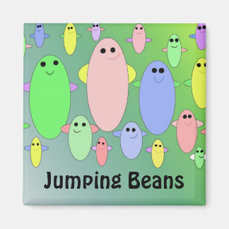 Colorful Jumping Beans Magnet
