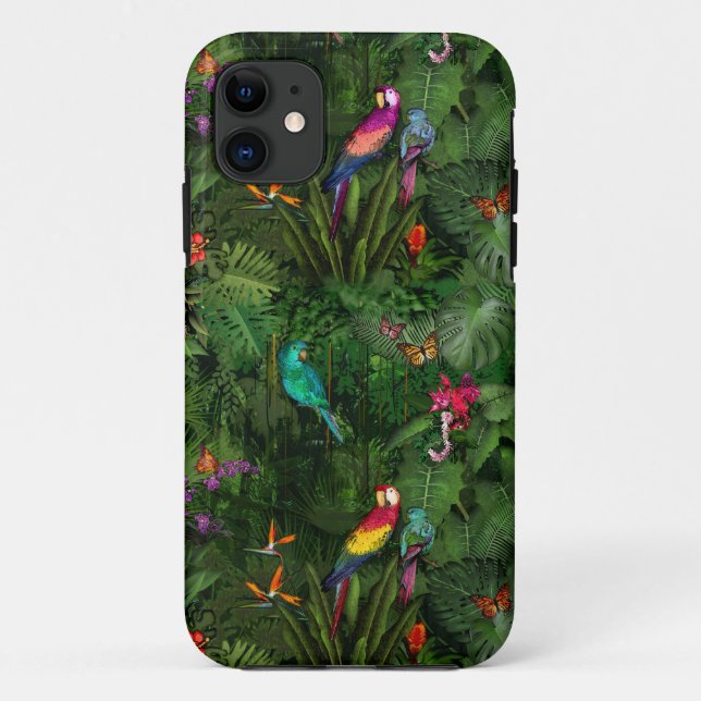 Colorful Jungle Case-Mate iPhone Case (Back)