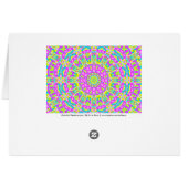 Colorful Kaleidoscope 01 (bordered) (Back Horizontal)