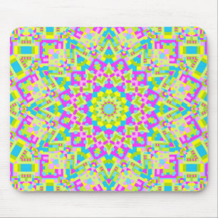 Colorful Kaleidoscope 02 Mouse Pad