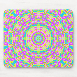 Colorful Kaleidoscope 03 Mouse Pad