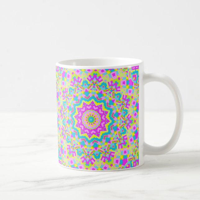 Colorful Kaleidoscope 04 Coffee Mug (Right)