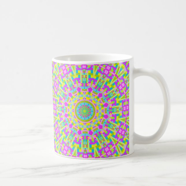 Colorful Kaleidoscope 05 Coffee Mug (Right)
