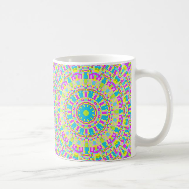 Colorful Kaleidoscope 06 Coffee Mug (Right)