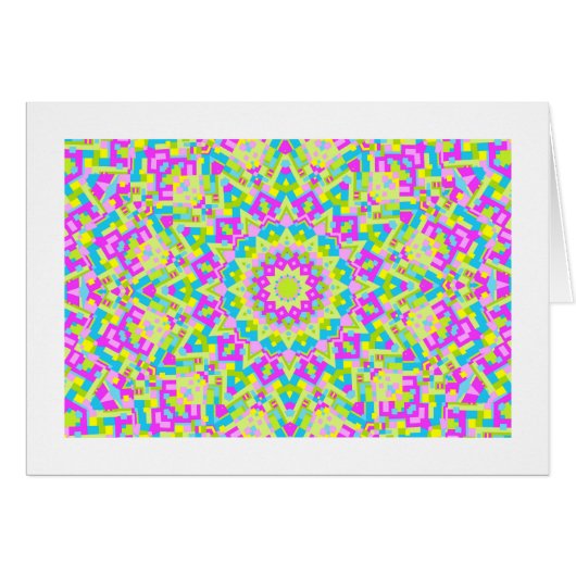 Colorful Kaleidoscope 07 (Bordered) (Front Horizontal)
