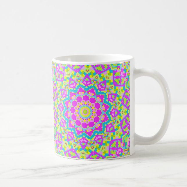 Colorful Kaleidoscope 09 Coffee Mug (Right)