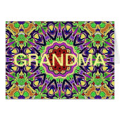 Colorful Kaleidoscope Pattern (Front Horizontal)