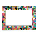 Colorful Kaleidoscope Patterned Magnetic Frame