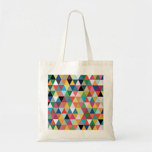 Colorful Kaleidoscope Patterned Tote Bag