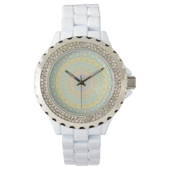 Colorful Kaleidoscope  Watch (Front)