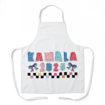 Colorful Kamala Harris 2024. White. Medium