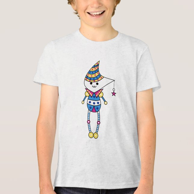 Colorful kawaii cute character tshirts (Front)