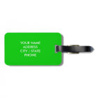 Colorful keep calm luggage tags | Customize it!