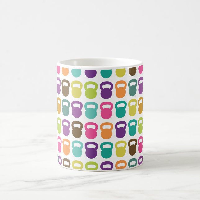 colorful Kettlebells For Coffee Mug (Center)