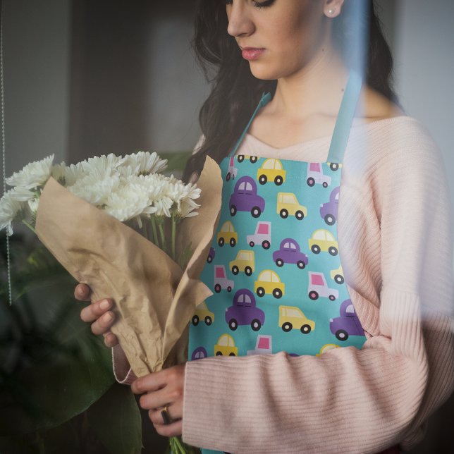 Colorful Kids Car Apron (Creator Uploaded)