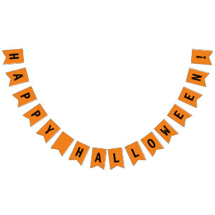 Colorful Kids Costume Halloween Party Bunting Flags