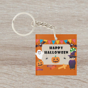 Colorful Kids Costume Halloween Party Keychain