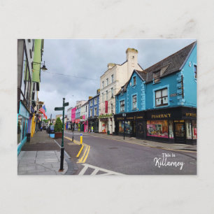 Colorful Killarney- Ireland Postcard