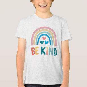 Colorful Kindness Rainbow Tri-Blend Shirt