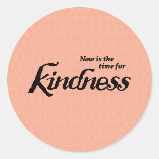 Colorful kindness sticker