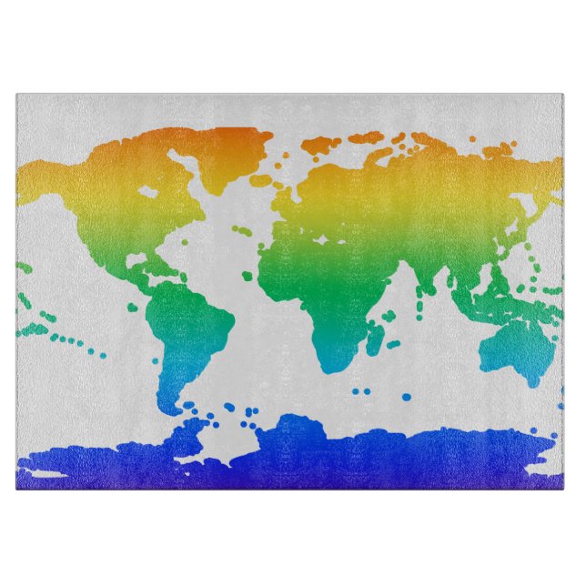 Colorful Kitchen Cutting Board (Front)