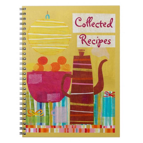 Colorful Kitchen Recipe Journal