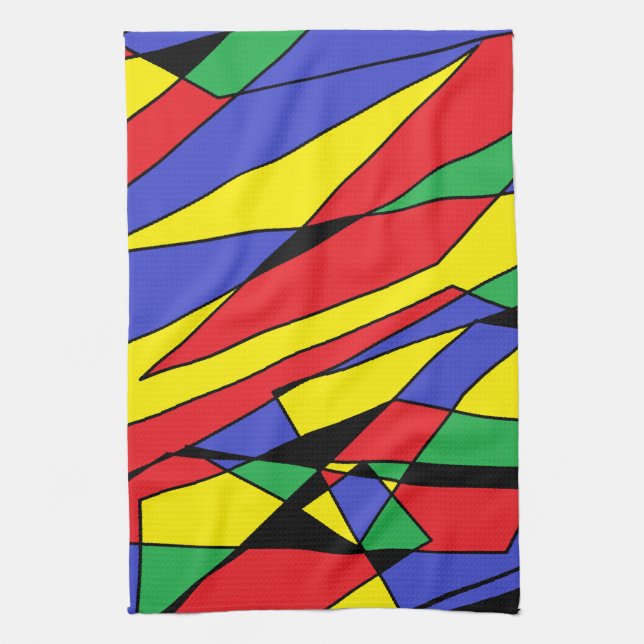 Colorful Kitchen Towel (Vertical)