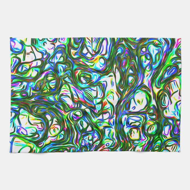 Colorful Kitchen Towel (Horizontal)