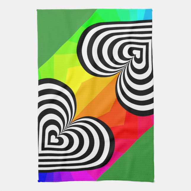 Colorful Kitchen Towels (Vertical)