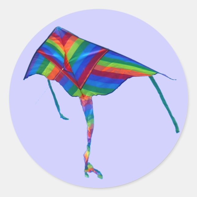 Colorful Kite Stickers (Front)