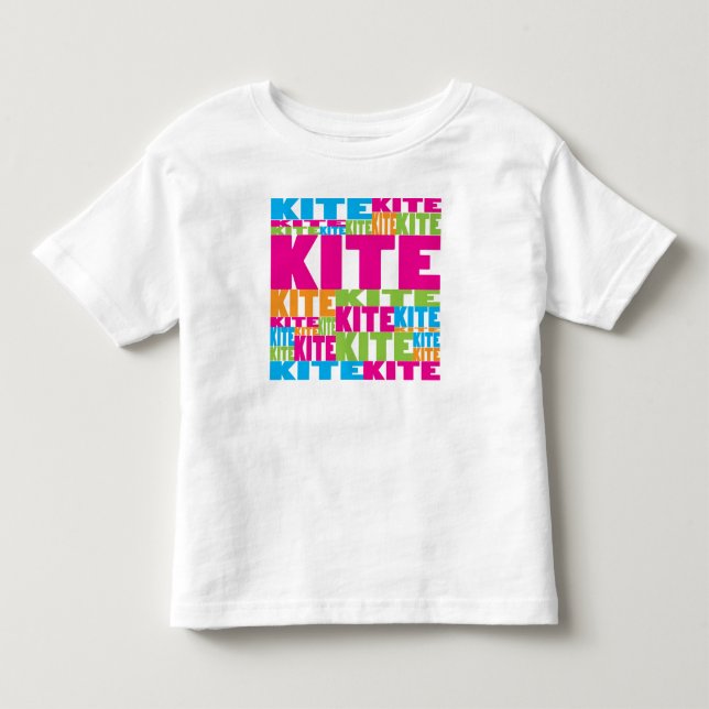 Colorful Kite Toddler T-shirt (Front)