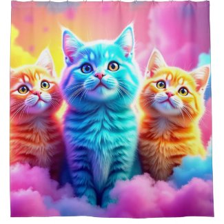 Colorful Kitten Art
