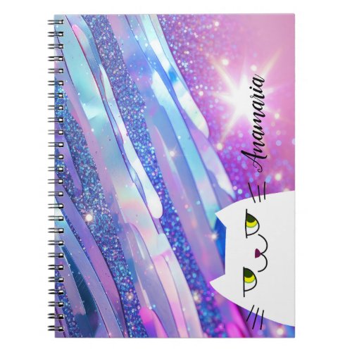 Colorful Kitten Notebook