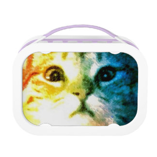 Funny Cat Lunch Boxes | Zazzle