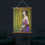 Colorful Klimt Style Collage Portrait of a Woman Hanging Tapestry<br><div class="desc">Check out this elegant and colorful Klimt style collage  abstract portrait of a beautiful woman. A lovely piece to add to any decor or wear as a fashion item,  also makes a great gift!</div>