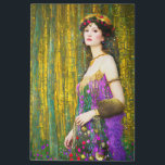 Colorful Klimt Style Collage Portrait of a Woman  Metal Print<br><div class="desc">Check out this elegant and colorful Klimt style collage  abstract portrait of a beautiful woman. A lovely piece to add to any decor or wear as a fashion item,  also makes a great gift!</div>