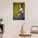 Colorful Klimt Style Collage Portrait of a Woman Poster<br><div class="desc">Check out this elegant and colorful Klimt style collage  abstract portrait of a beautiful woman. A lovely piece to add to any decor or wear as a fashion item,  also makes a great gift!</div>