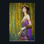 Colorful Klimt Style Collage Portrait of Woman Acrylic Print<br><div class="desc">Check out this elegant and colorful Klimt style collage  abstract portrait of a beautiful woman. A lovely piece to add to any decor or wear as a fashion item,  also makes a great gift!</div>