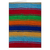 Colorful knitted stripes (Front)