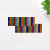 Colorful knitted stripes (Desk)