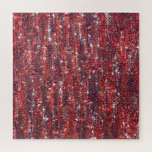 Colorful Knitted Texture: Cozy Background Jigsaw Puzzle